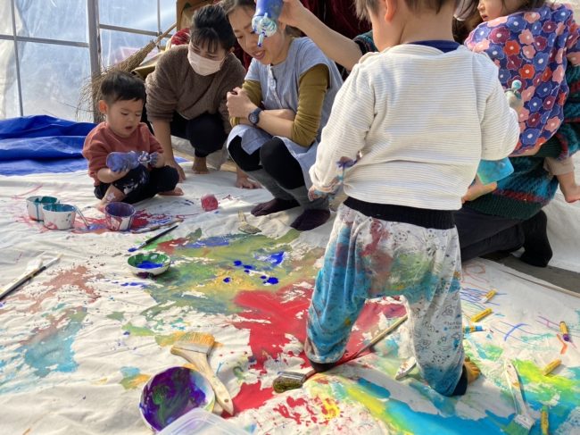 「in longhand#1」<br>2023 (273×273)<br>oil on canvas