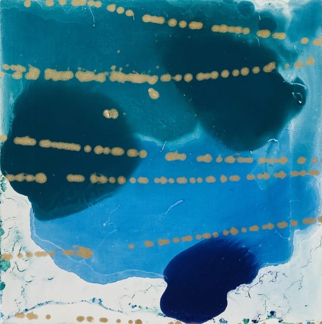 「in longhand#2」<br>2023 (273×273)<br>oil on canvas