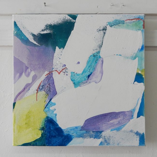 「日常 #1」<br>2024 (333×333) <br>キャンバスに油彩